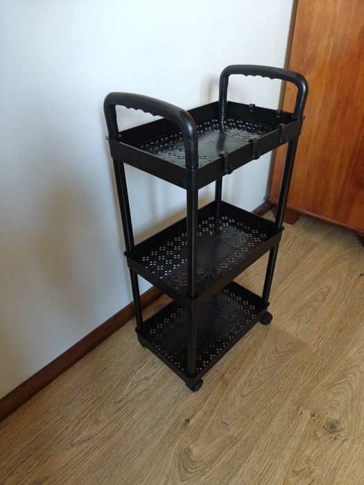 Regał na kółkach wózek mobilny 3poziomy
