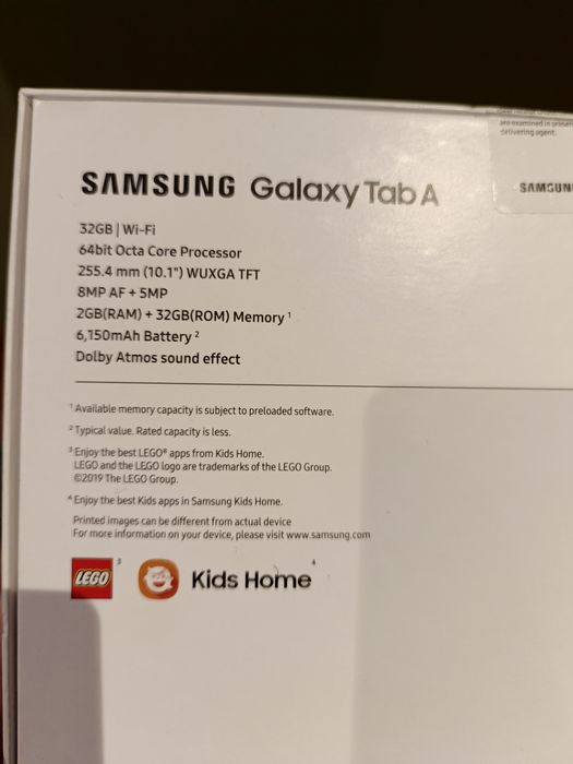 Tablet samsung galaxy tab A 10.1