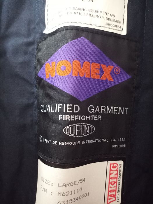 Casaco nomex laranja em gore-tex