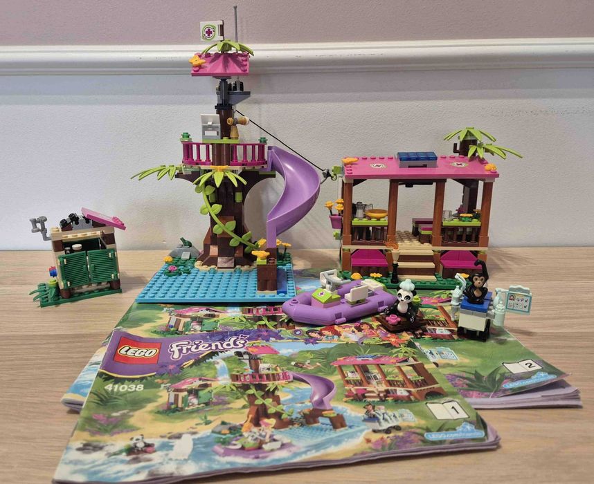 Lego Friends - Dżungla baza ratownicza