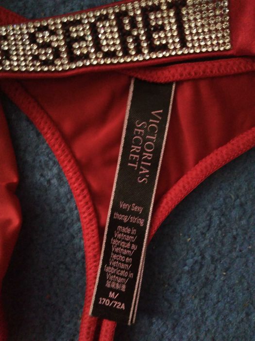 Strój dwuczęściowy victoria secret majtki biustonosz plażowy bikini