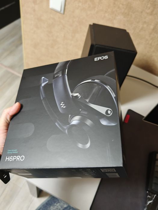 EPOS H6Pro Open Acoustic Wired Gaming Headset - Black