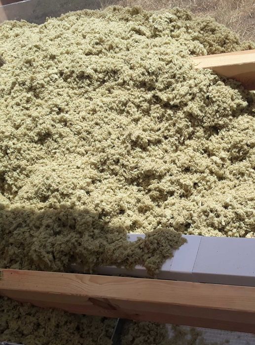 Granulat skalnej wełny mineralnej różne gęstości zasypowe