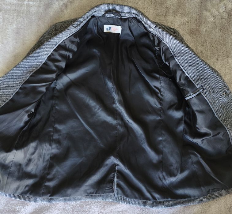Marynarka chłopięca h&m szara 116