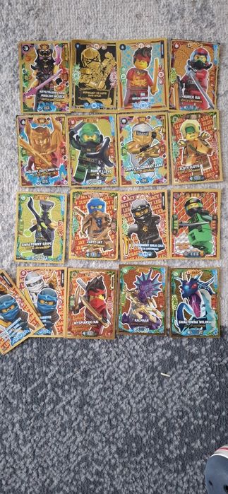 Zestaw 17 kart LEGO Ninjago TCG - Edycja Limitowana - Unikaty!