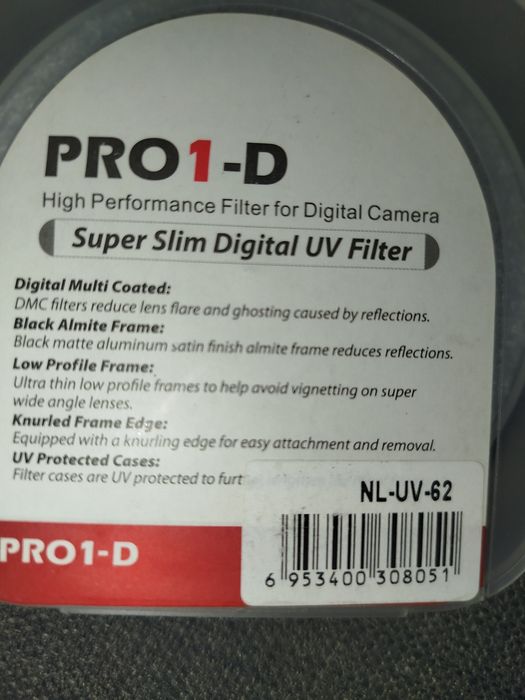 Filtros skylight UV filter
