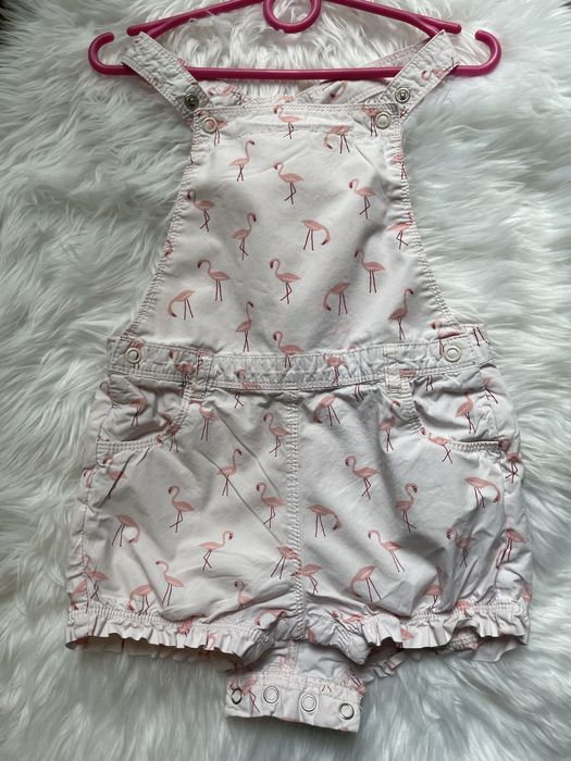 C&A Krótkie Bawełniane Ogrodniczki  rozmiar 98 cm