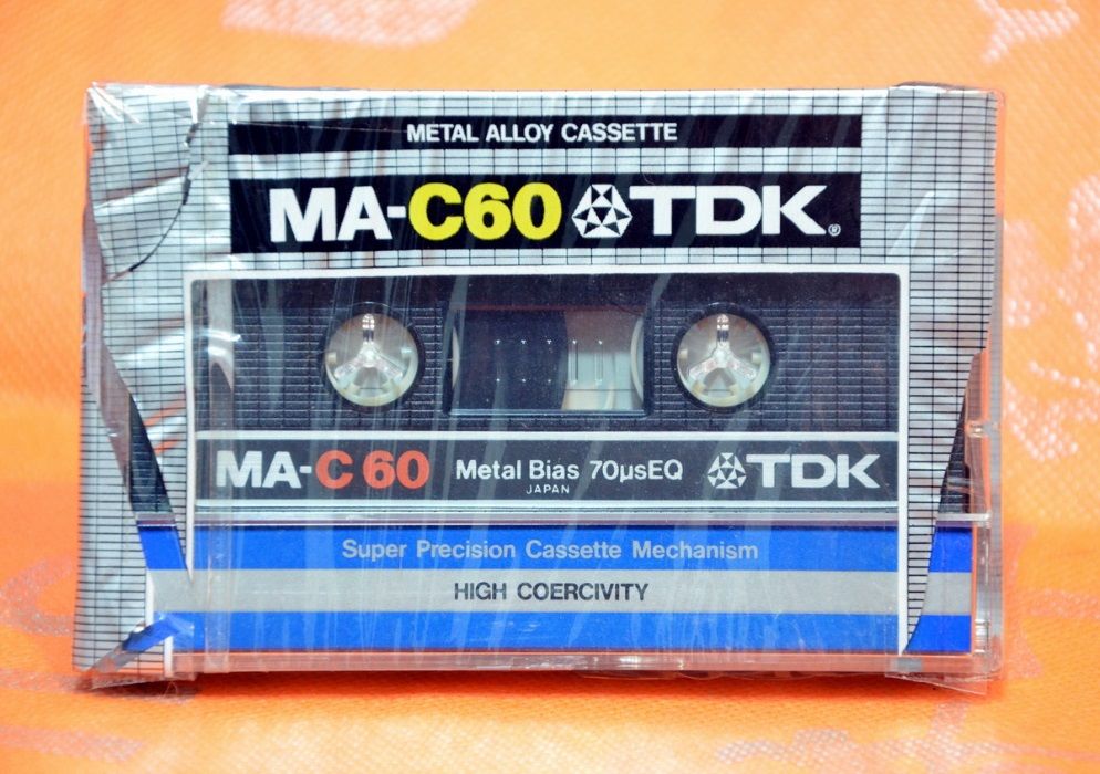 Аудио кассета TDK MA Япония METAL касета МЕТАЛЛ 79 82 86 88 90 92 93