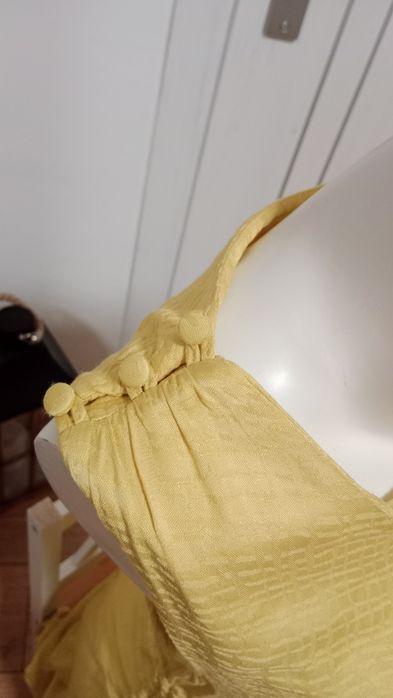 ASOS żółta sukienka