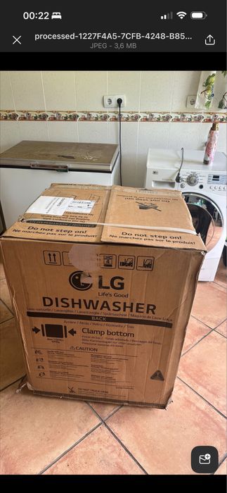 Máquina de Lavar Loiça LG DB475TXS – Nova! | 900 €