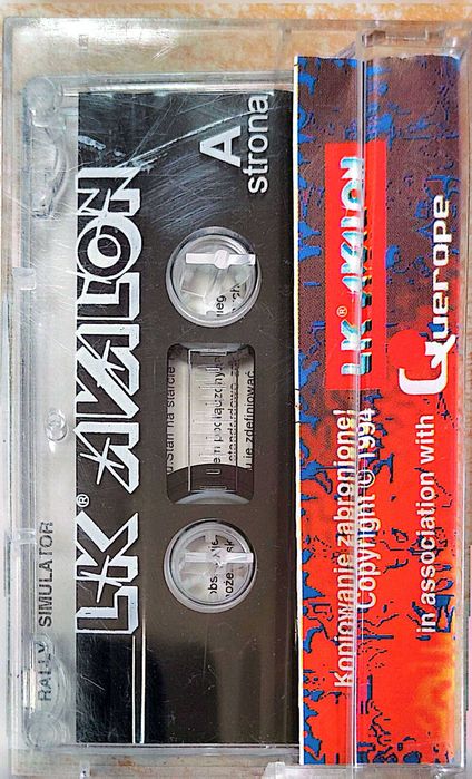 Kaseta Gra Commodore  c 64/128 Rally Simulator