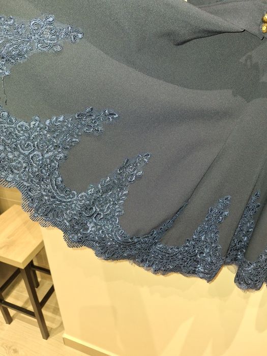 Granatowa sukienka roz 40