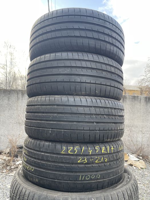 225/45R17 GoodYear Eagle f1 asymetrik3-4шт 23год