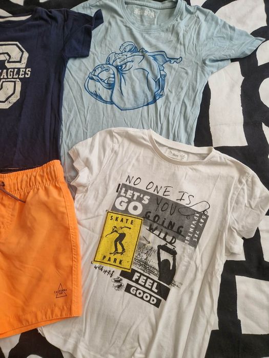 T-shirt e calcoes 7/8 anoa