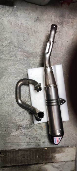 Pełny układ wydechowy honda crf