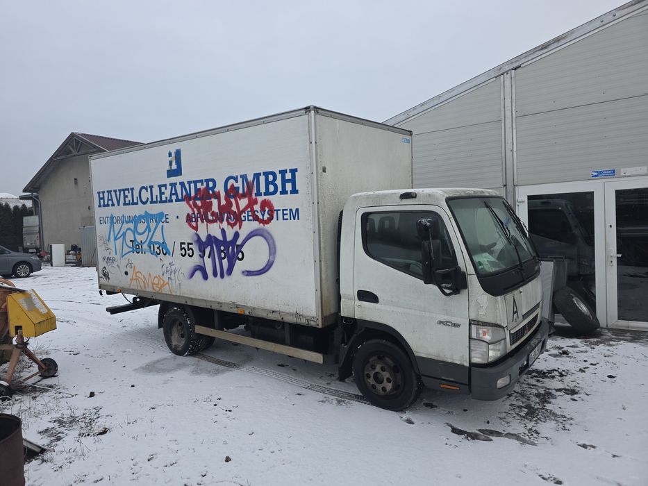 Mitsubishi Canter 6c15  Fuso 3.0 kontener z Niemiec tylko 168tys km