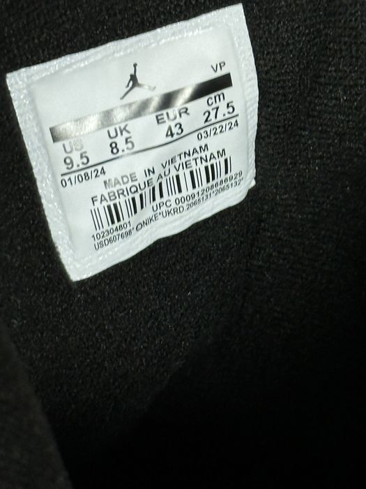 Jordan 13 Black Cat 42-43