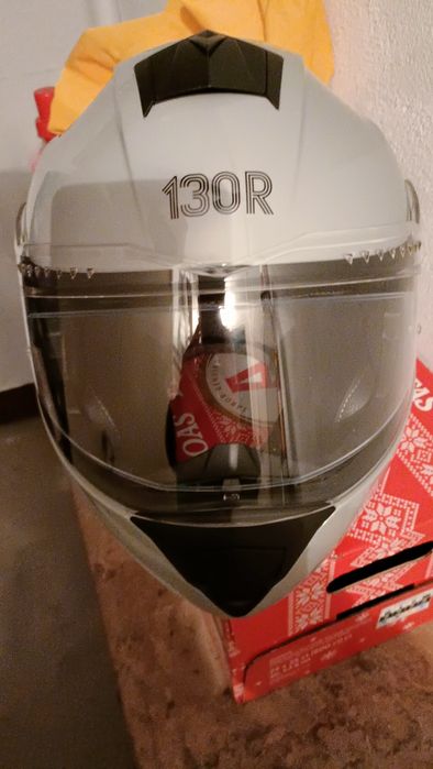 Casaco/blusão e capacete moto scooter