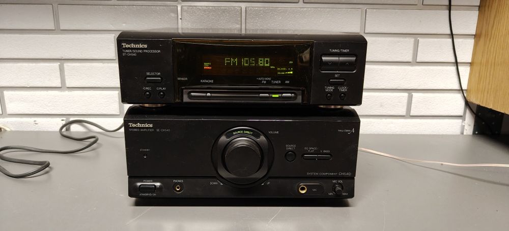 Wzmacniacz i Tuner TECHNICS se-ch540. Class A