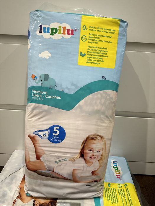 Підгузки Lupilu premium 4 (80 шт) і 5 (70 шт)  6 р(30 шт)Ціни в описі