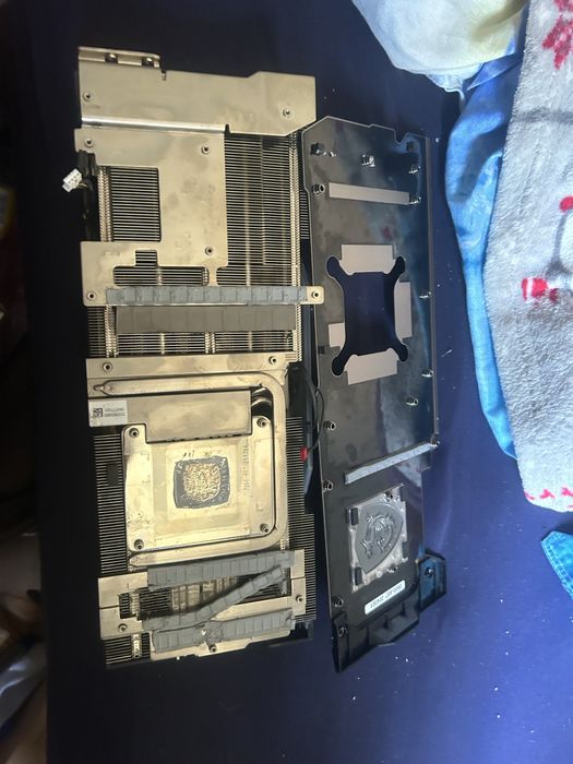 Orginalne chlodzenie do rtx3080 suprim x