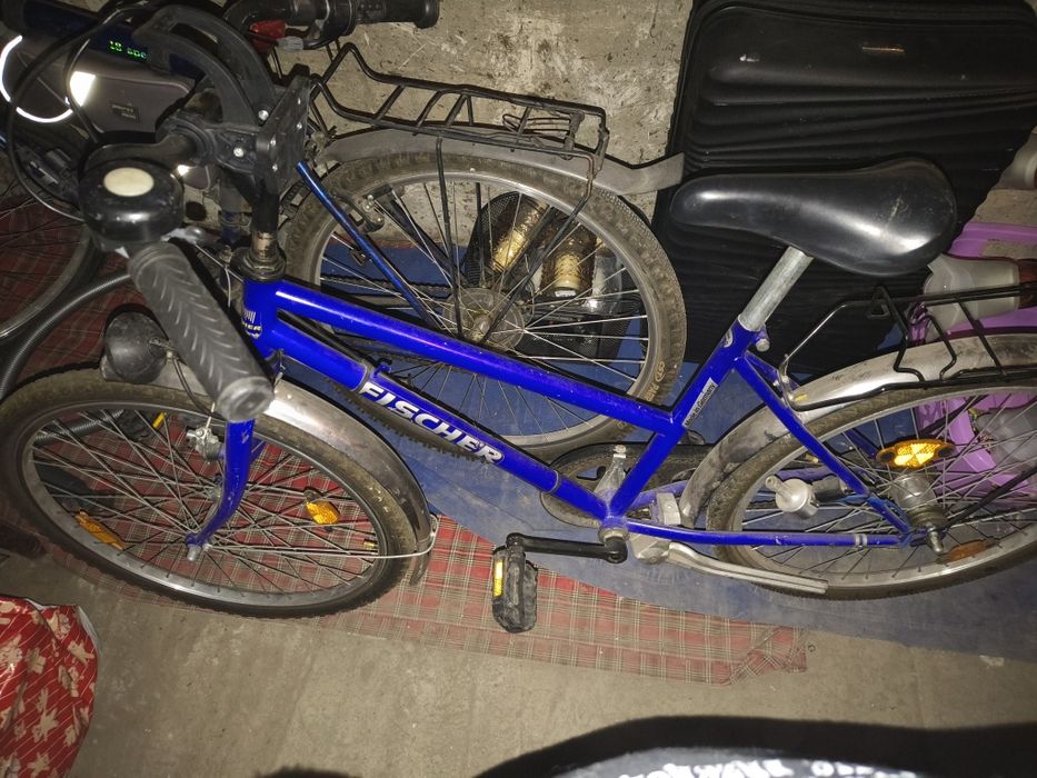 Rower miejski Fischer - granatowy