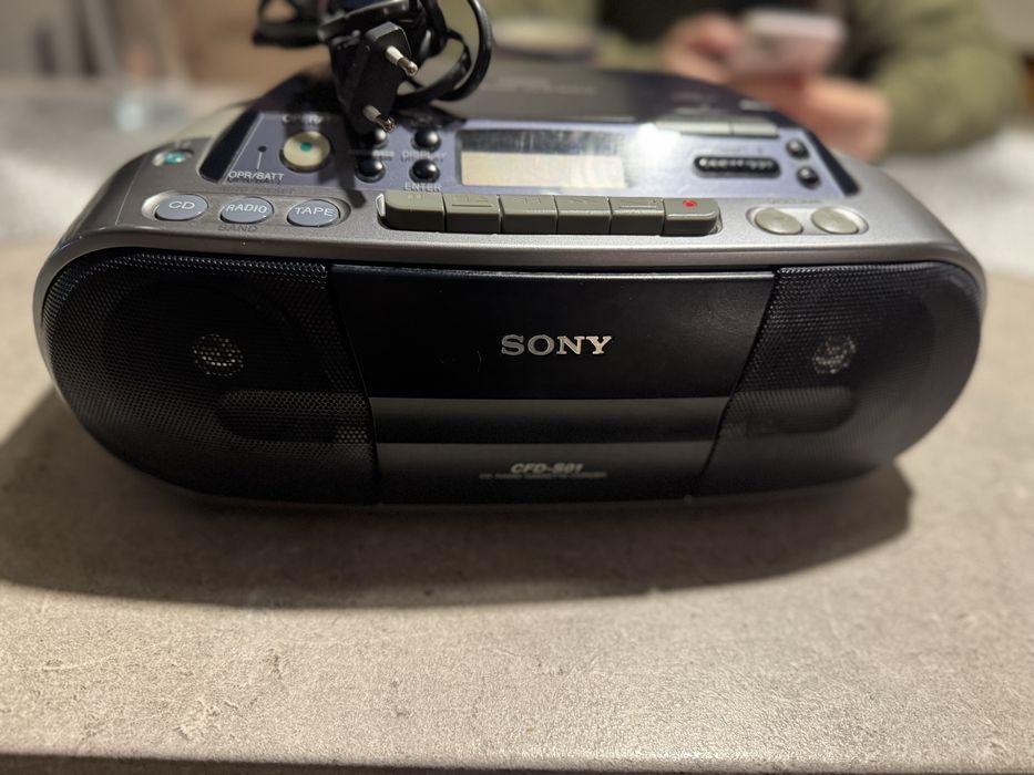 Radiomagnetofon Sony CFE-S01 | Kaseta | Radio FM/AM