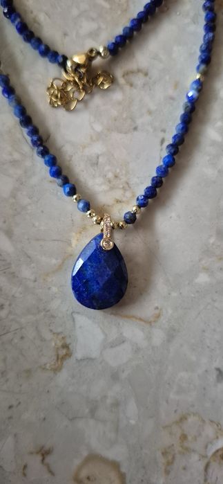 Naszyjnik lapis lazuli