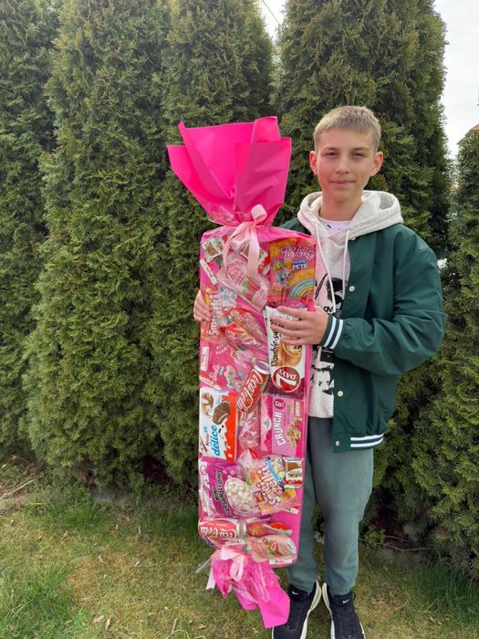 MEGA Cukierek 1 metr Prezent na Komunię HIT