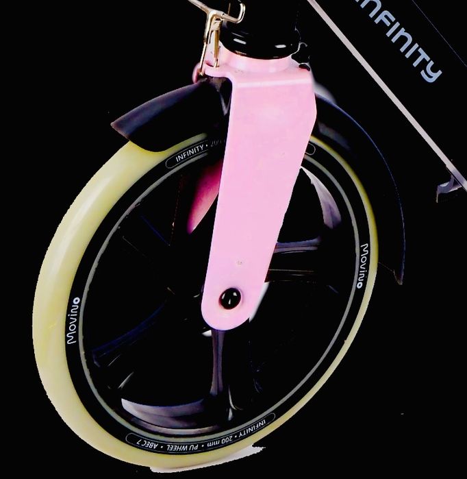 Hulajnoga dwukołowa Infinity czarna składana *okazja*