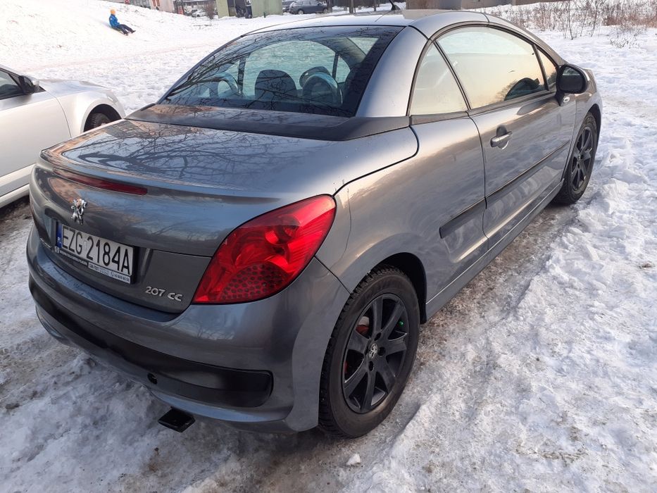 Peugeot 207 CC 1,6 Benzyna cena do negocjacji zamienię