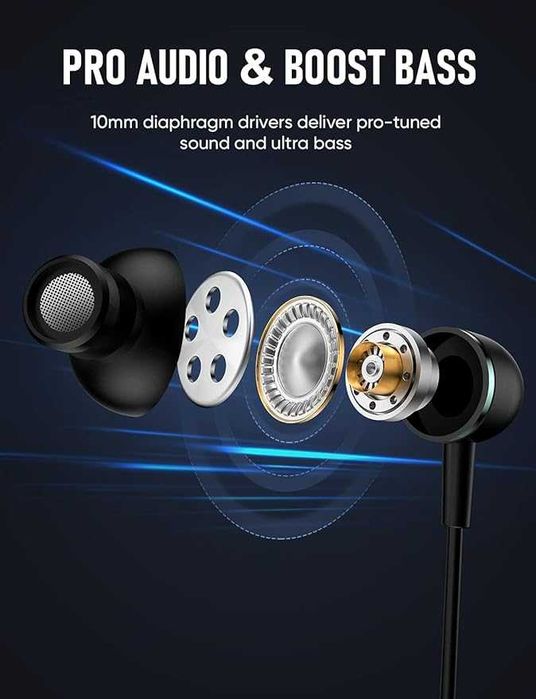 Słuchawki douszne Veenax M3 telefon komputer tablet