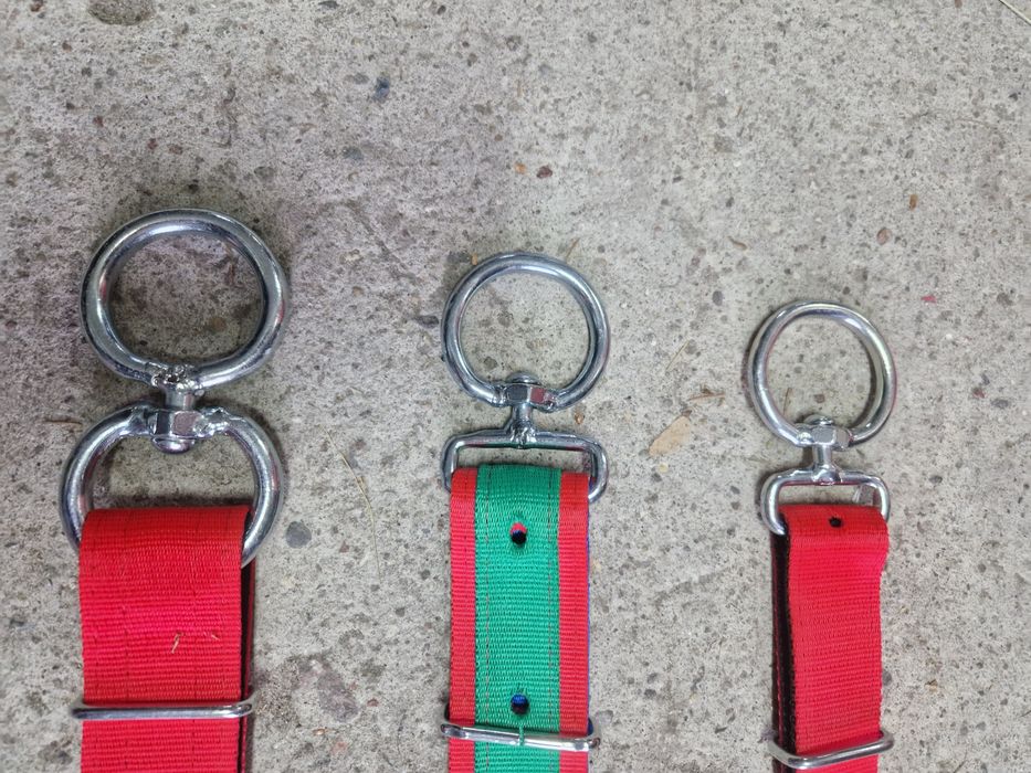 Pas obroża Byka Krowy żłobowe uwięziowe Nowe Wzmocnione