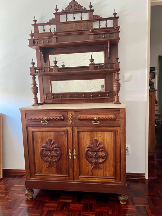 Movel madeira macico antigo