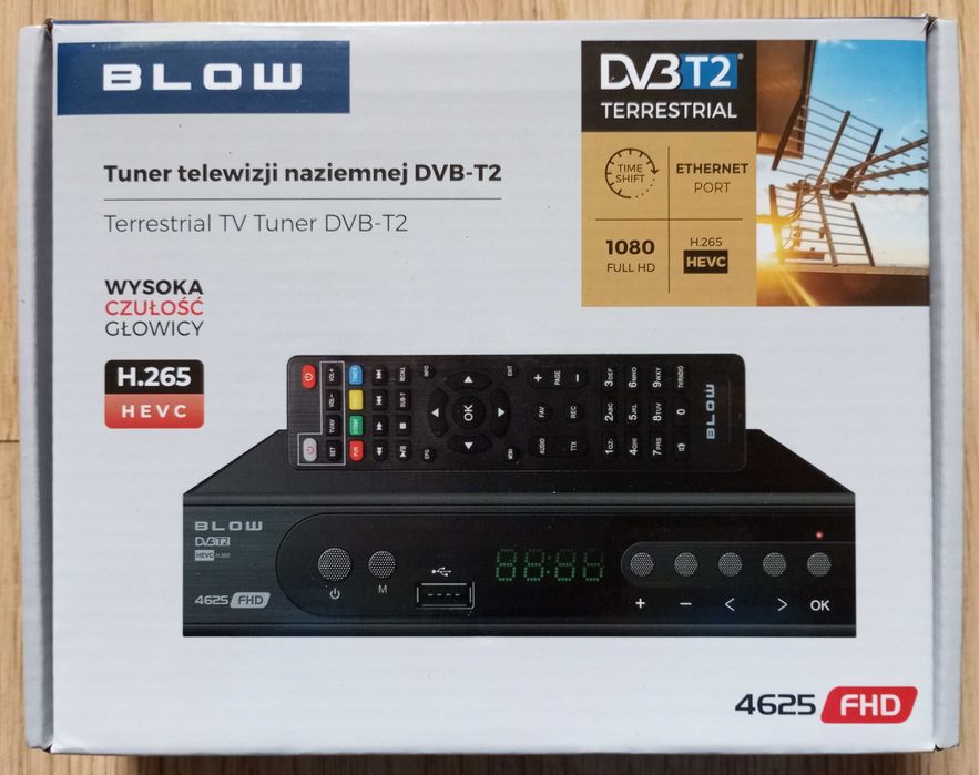 Tuner DVBT2 - HEVC Blow