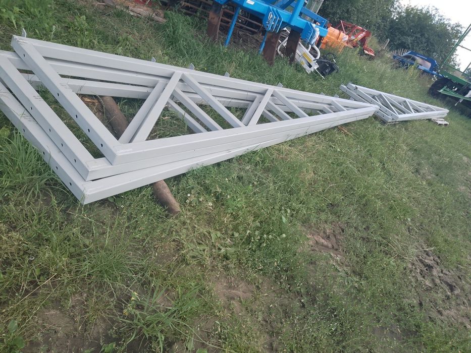 Wiata. Konstrukcja stalowa. bindra, podciąg