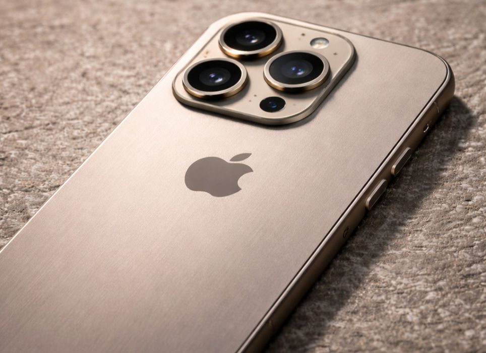 iPhone 15 pro white titanium