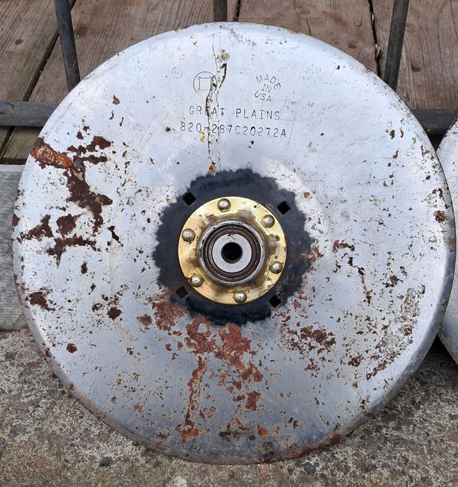 Диски  сошника сівалки