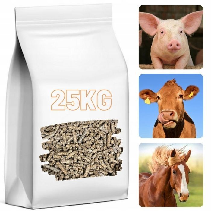 WYSŁODKI Niemelasowane Suszone BURACZANE 25kg dla koni i bydła owiec kóz