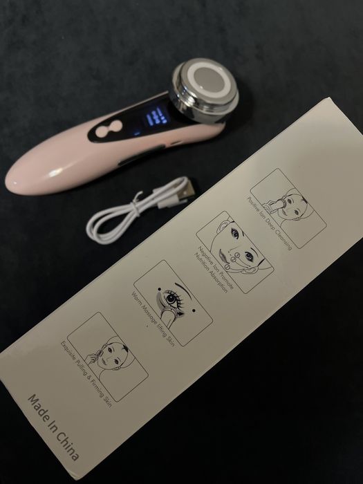 Многофункциональный токовый массажер для лица