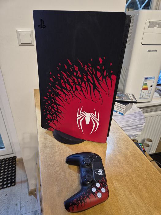 PlayStation 5 konsola limitowana Spider-Man PS5 napęd pad gwarancja