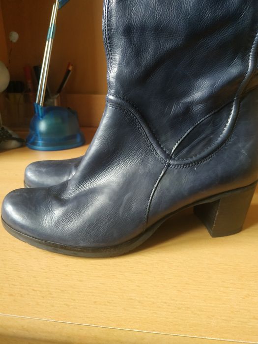 Kozaki skórzane rozmiar 37.