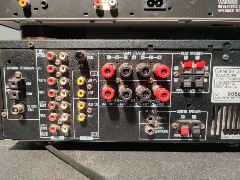 Denon AVR 950RD, CD DENON DCD 625