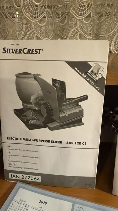 Sprzedam krajalnicę Silvercrest