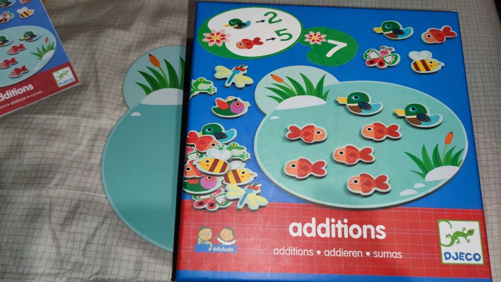 Гра розвиваюче Djeco Addition, Mini market, рахунок, магазин