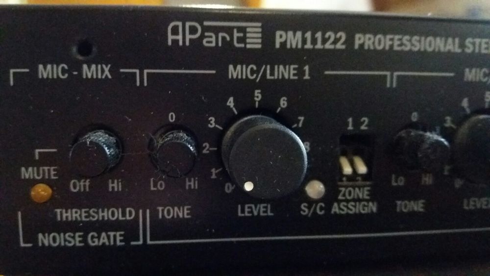 PM1122 Apart Предусилитель, усилитель