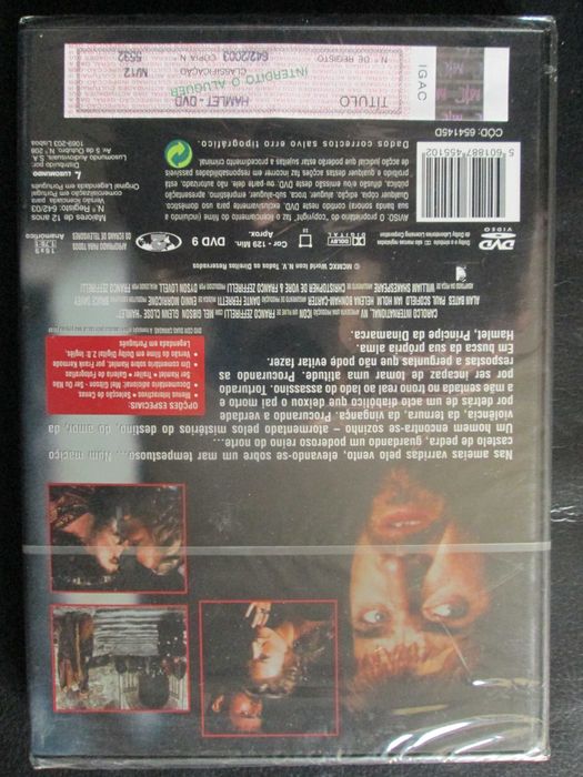 Hamlet, de  Franco Zeffirelli, com Mel Gibson, Glenn Close