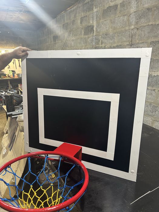 Баскетбольный щит, кольцо, сетка