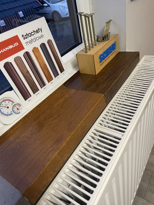 Parapety na wymiar z blachy, obróbki blacharskie - gięcie do 4mb!