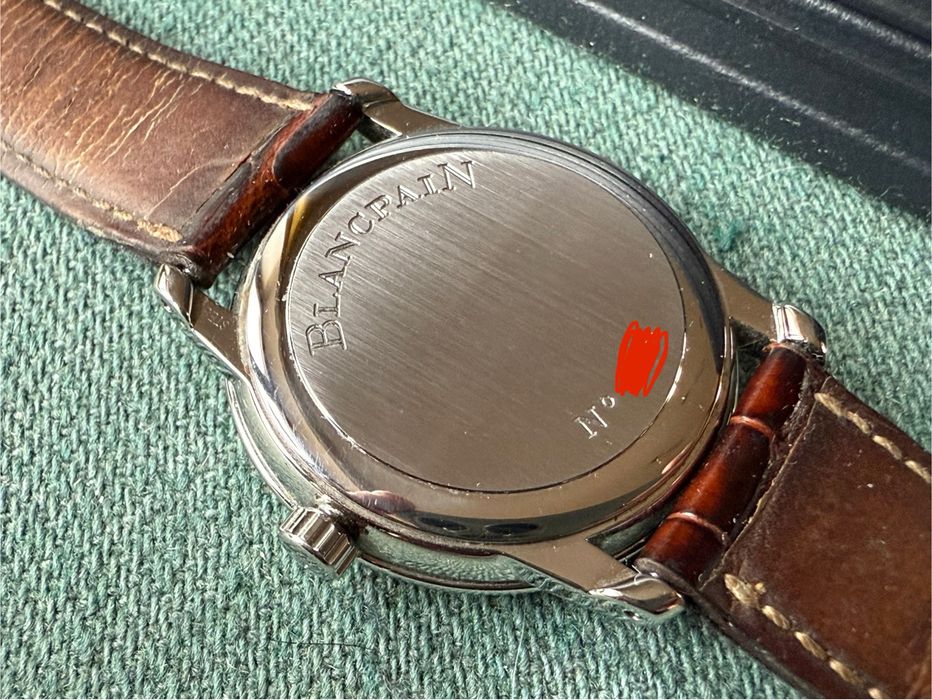 Zegarek męski Blancpain Villeret Ultra Slim Power Reserve